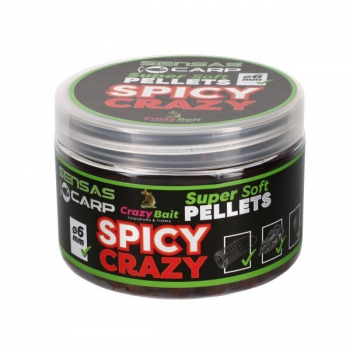 Sensas Super Soft Pellets Spicy Crazy 60g